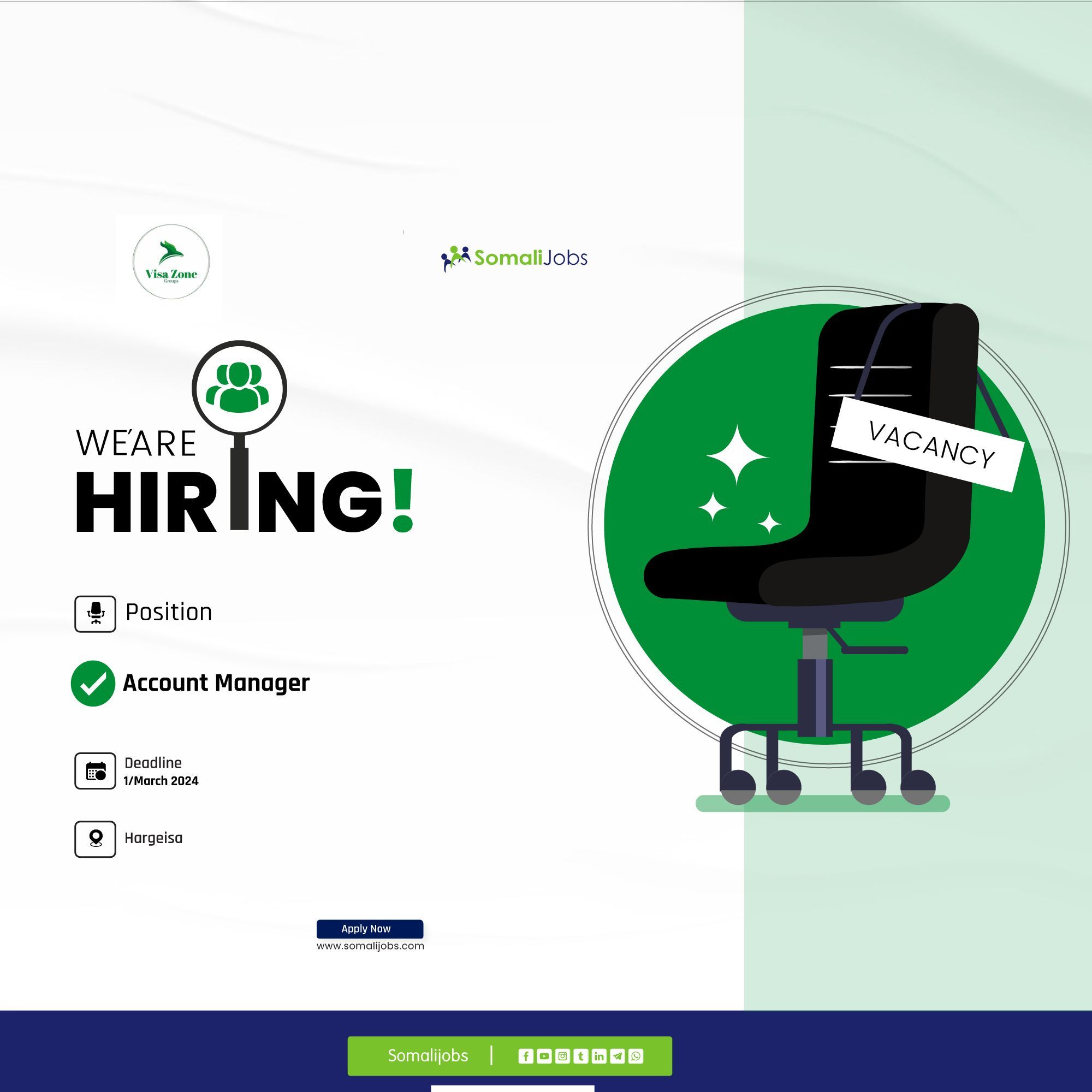 Kaaliyaha maamulaha / Assistant Manager